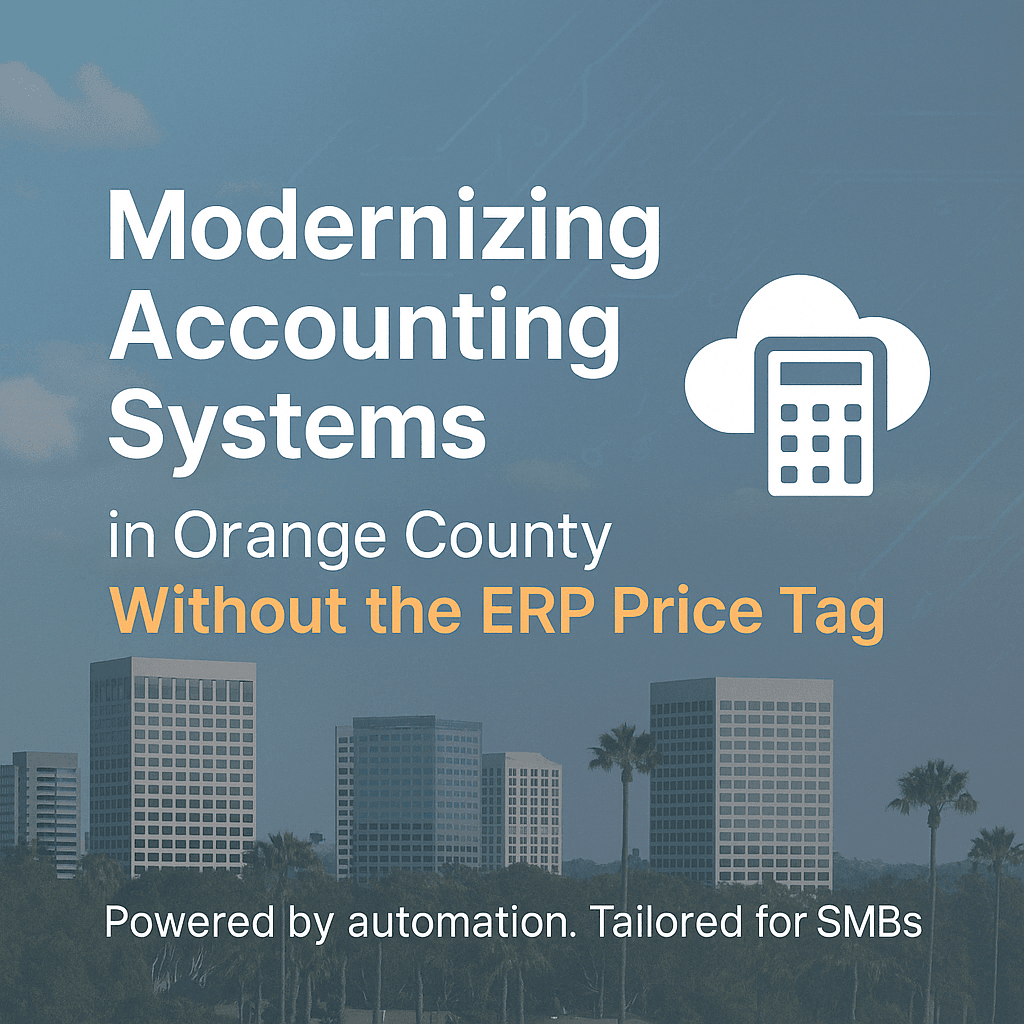 ERP Transition Solutions in Orange County